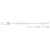MINI 343598O4833 Warning Contact Set, brake pad wear